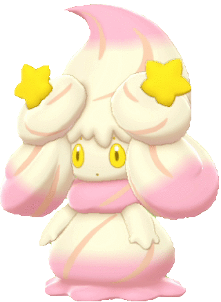 Alcremie Ruby Swirl Star