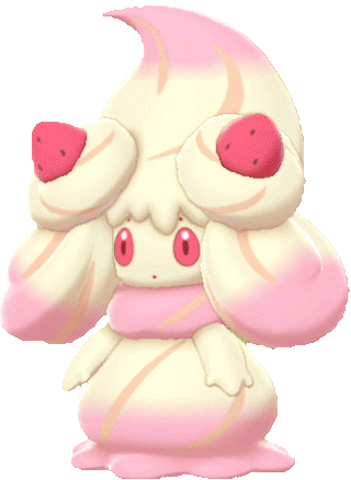 Alcremie Ruby Swirl Strawberry