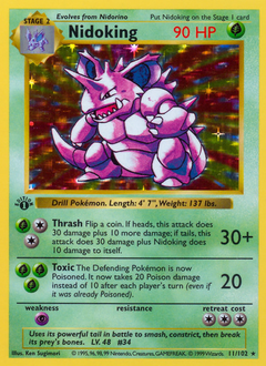Nidoking - Pokémon TCG Card | Dittobase