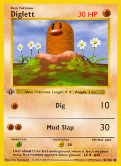 Diglett - Pokémon TCG Card | Dittobase