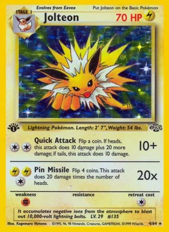 Jolteon - Pokémon TCG Card | Dittobase