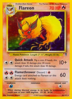 Flareon - Pokémon TCG Card | Dittobase