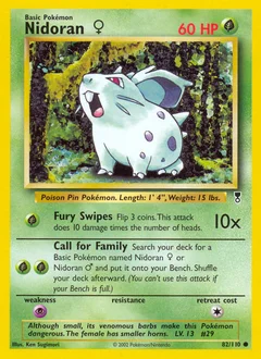 Nidoran ♀ - Pokémon TCG Card | Dittobase