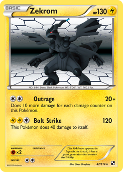 Zekrom - Pokémon TCG Card | Dittobase