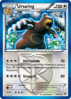 Ursaring - Pokémon TCG Card | Dittobase