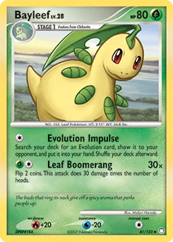 Bayleef - Pokémon TCG Card | Dittobase