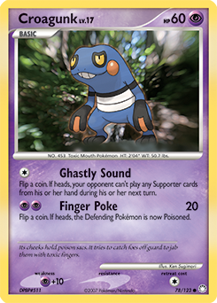 Croagunk - Pokmon TCG Card | Dittobase