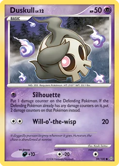 Duskull - Pokémon TCG Card | Dittobase