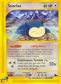 Snorlax - Pokémon TCG Card | Dittobase