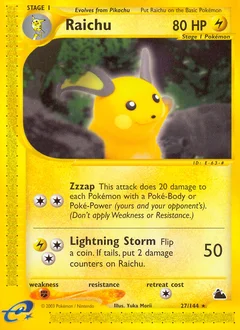 Raichu - Pokémon TCG Card | Dittobase