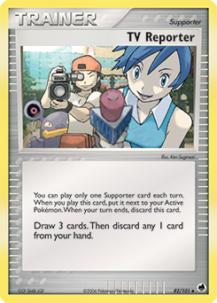 TV Reporter - Pokémon TCG Card | Dittobase