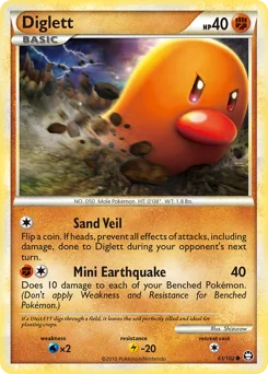Diglett - Pokémon TCG Card | Dittobase