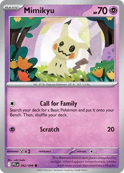 Mimikyu - Pokémon TCG Card | Dittobase