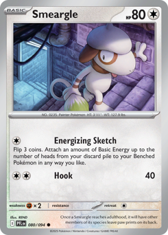 Smeargle - Pokémon TCG Card | Dittobase