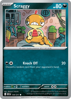 mcdonald's scraggy pokemon card Scraggy 7 12