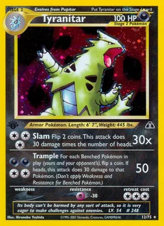 Tyranitar ex δ - Pokémon TCG Card | Dittobase