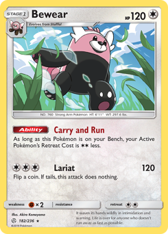 bewear stage 1 pokemon card value Buy Uncommon | Fusion Strike If heads Bewear [Reverse Holo] #53 Prices