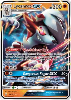 Lycanroc-GX - Pokémon TCG Card | Dittobase