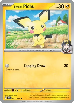 Ethan's Pichu
