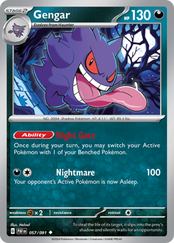 Gengar - Pokémon TCG Card | Dittobase