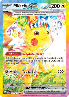 Pikachu ex - Pokémon TCG Card | Dittobase