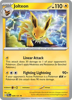 Jolteon - Pokémon TCG Card | Dittobase