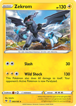 Zekrom - Pokémon TCG Card | Dittobase