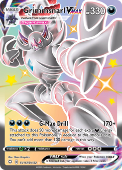 Grimmsnarl VMAX - Pokémon TCG Card | Dittobase