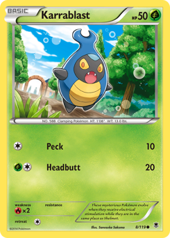 Karrablast - Pokémon TCG Card | Dittobase