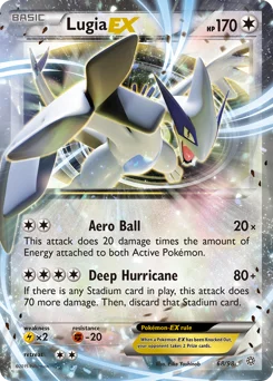 Lugia-EX - Pokémon TCG Card | Dittobase