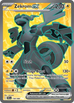Zekrom ex - Pokémon TCG Card | Dittobase