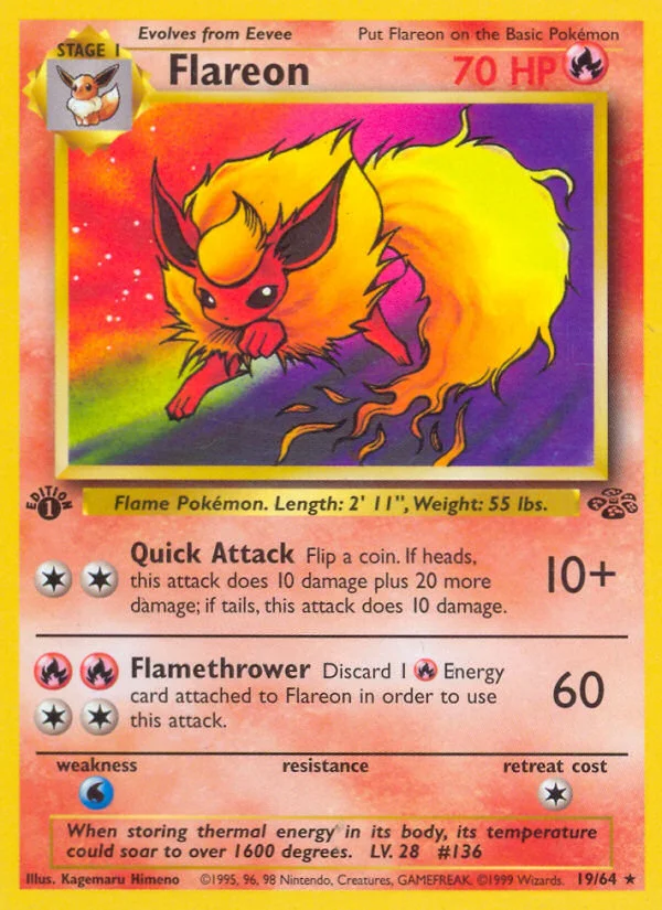 Flareon - Pokémon TCG Card | Dittobase