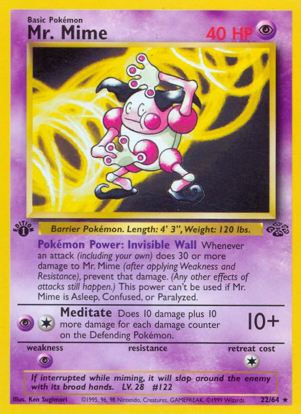 Mr. Mime - Pokémon TCG Card | Dittobase