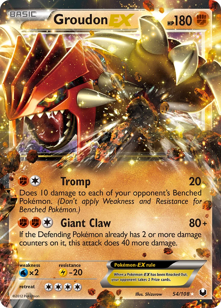 Groudon-EX - Pokémon TCG Card | Dittobase