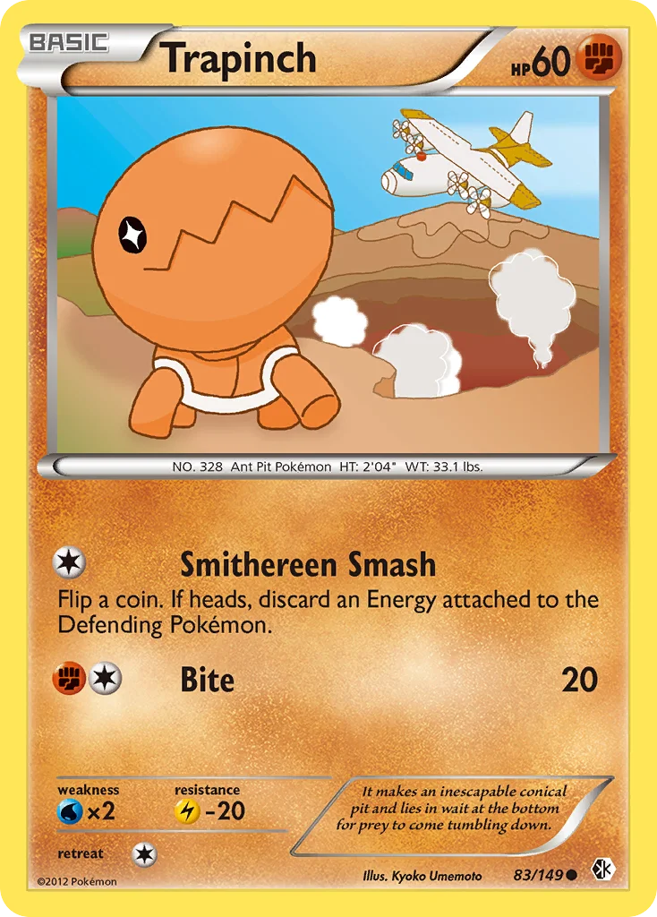 Trapinch - Pokémon TCG Card | Dittobase