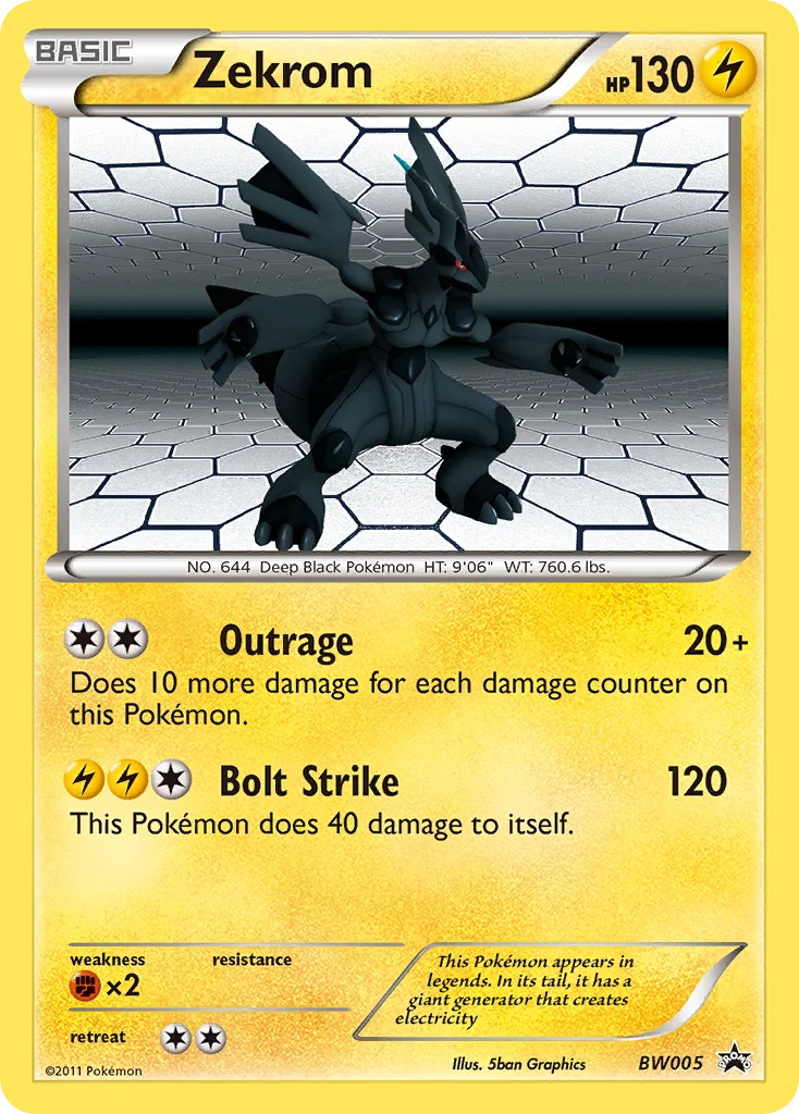 Zekrom - Pokémon TCG Card | Dittobase