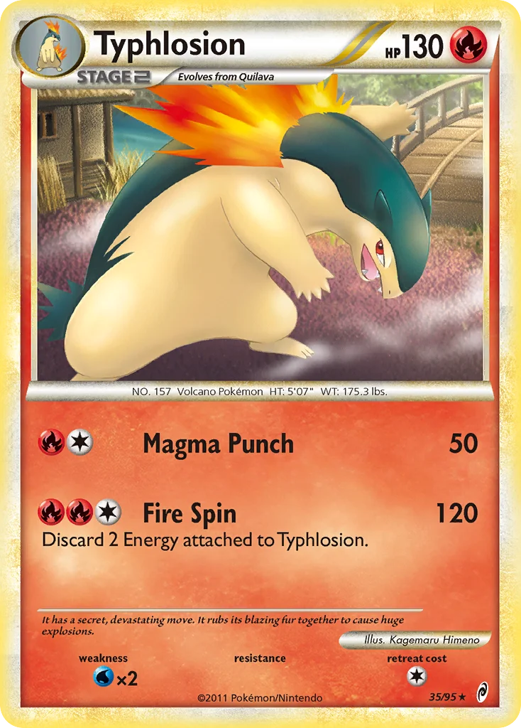 Typhlosion - Pokémon TCG Card | Dittobase