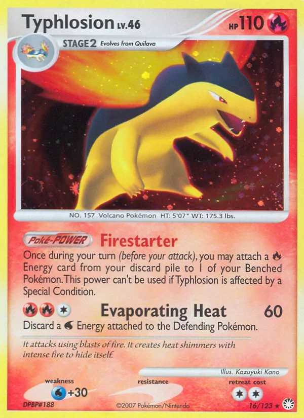 Typhlosion - Pokémon TCG Card | Dittobase