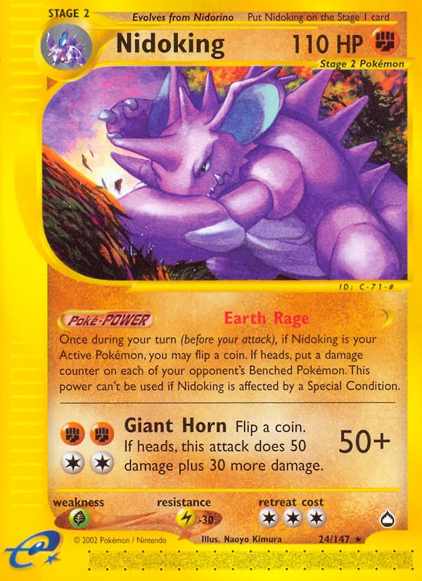 Nidoking - Pokémon TCG Card | Dittobase