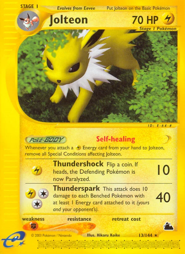 Jolteon - Pokémon TCG Card | Dittobase
