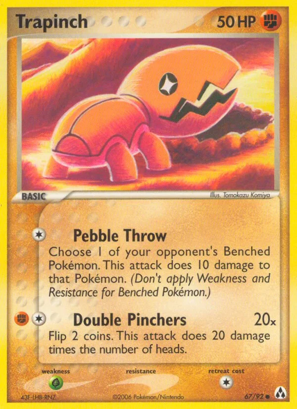 Trapinch - Pokémon TCG Card | Dittobase