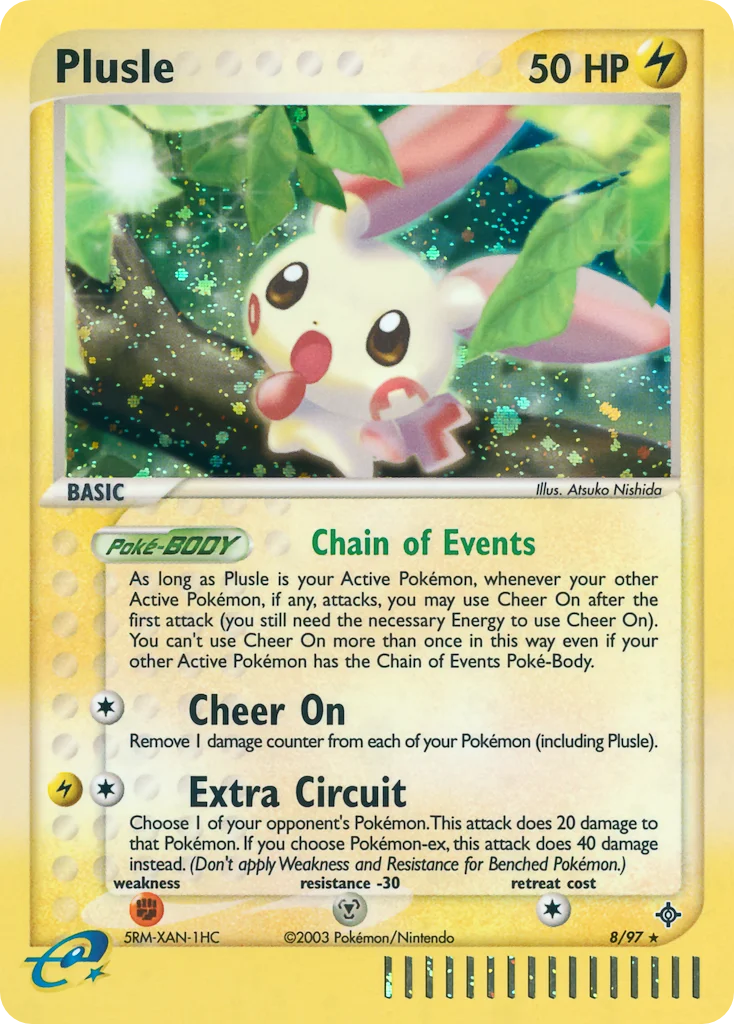 Plusle - Pokémon TCG Card | Dittobase