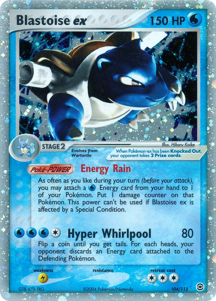 Blastoise ex - Pokémon TCG Card | Dittobase