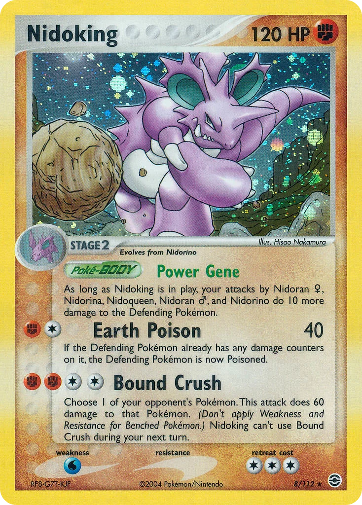 Nidoking - Pokémon TCG Card | Dittobase