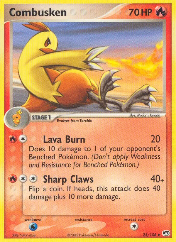 Combusken - Pokémon TCG Card | Dittobase