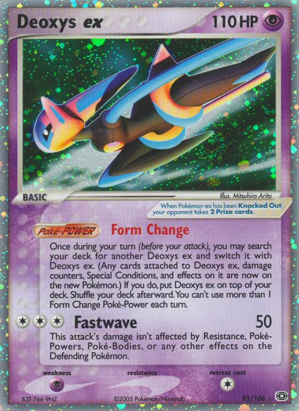 Deoxys ex - Pokémon TCG Card | Dittobase