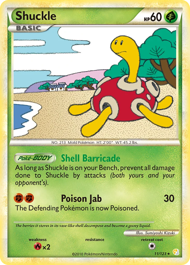 Shuckle - Pokémon TCG Card | Dittobase