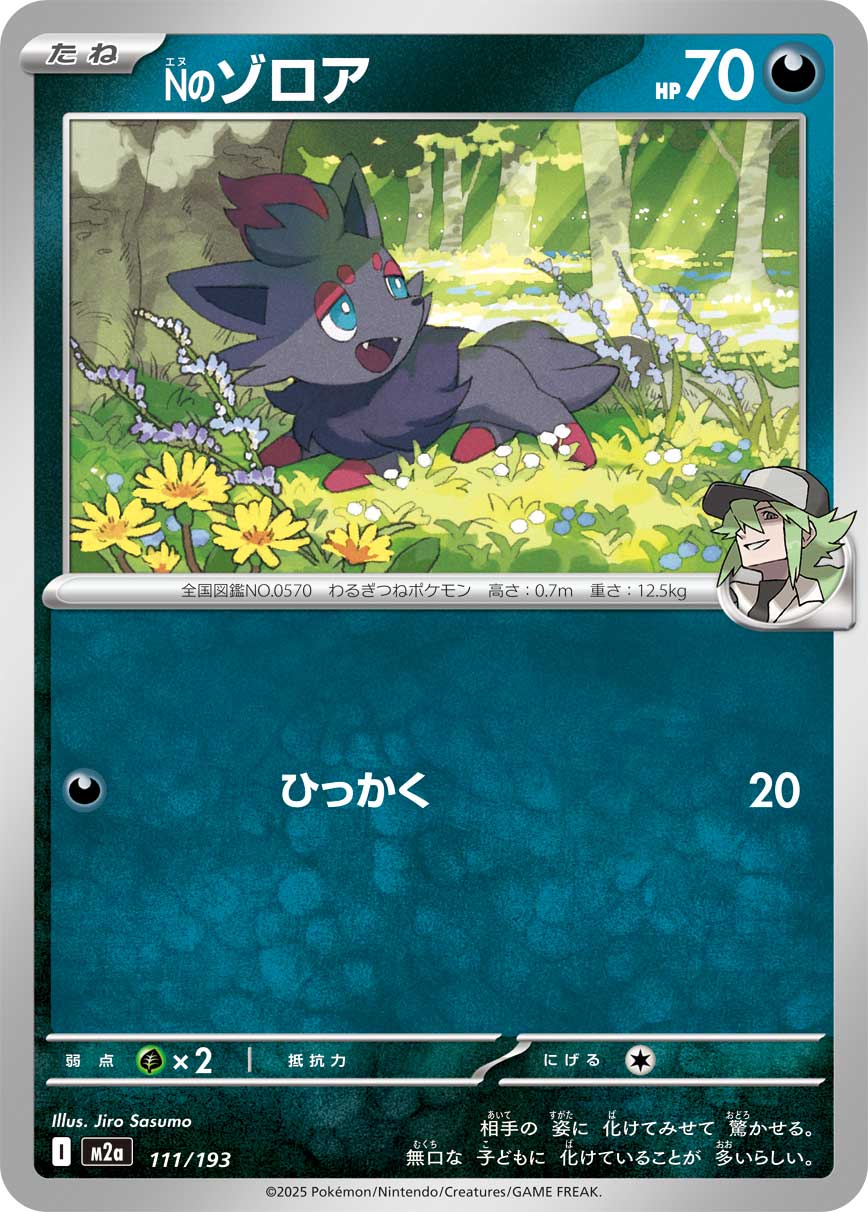 Zorua - Japanese Pokémon TCG Card | Dittobase