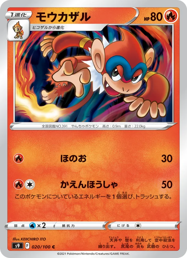 Chimchar - Japanese Pokémon TCG Card | Dittobase