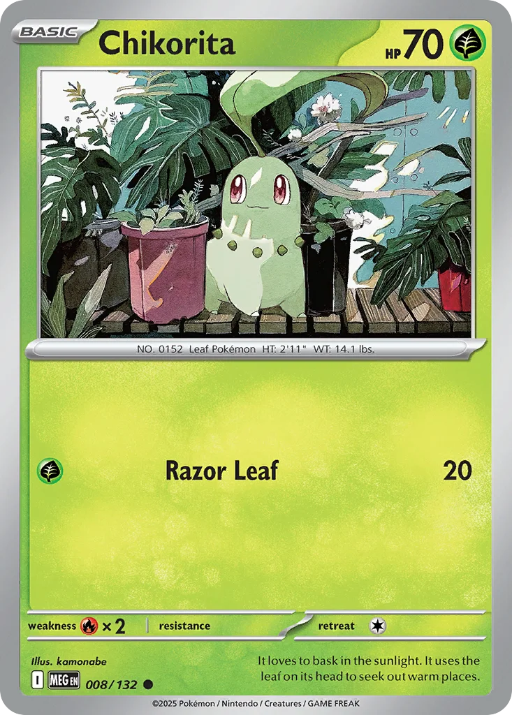 Chikorita - Pokémon TCG Card | Dittobase